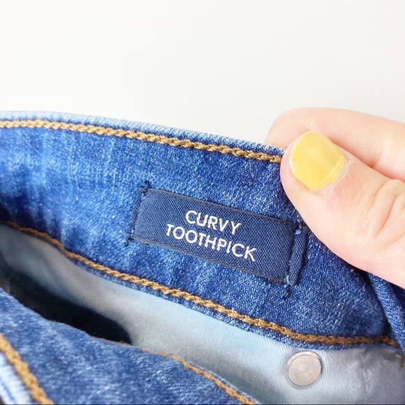 J. Crew Curvy Toothpick Jeans K1841 31T - Picture 7 of 8